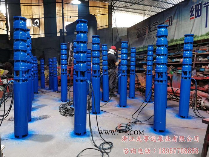 龙事达 QJP不锈钢深井潜水泵 变频电机 效率好 专业制造
