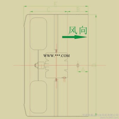 供应力友牌G315A-3 变频电机专用风扇 电机风机