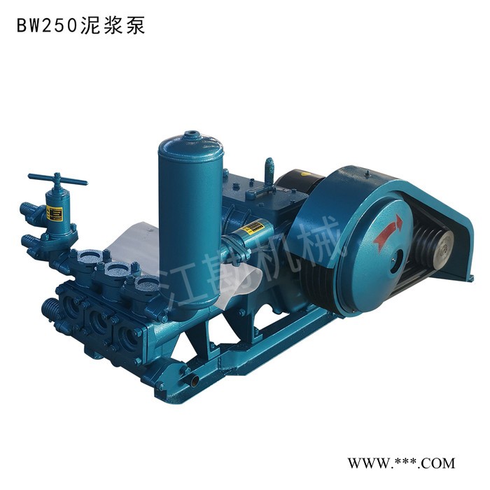 柱塞式BW250泥浆泵 泥浆泵安全阀 半开式叶轮泥浆泵