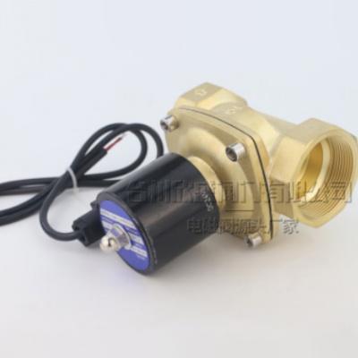 水下喷泉防水常闭电磁阀水阀地埋式220V电磁电阀门24V12V46分1寸