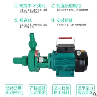 厂家直销65FPZ-28可自吸聚丙烯耐腐蚀离心泵漂染纺织电镀排污制药图2