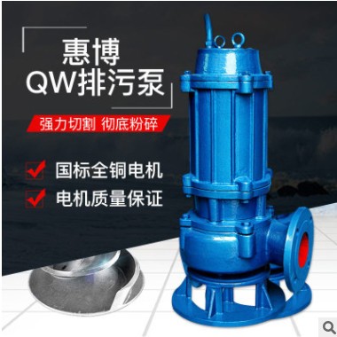 50QW10-10-0.75 耐腐蚀 化工 排污泵 污水排污泵 潜水排污泵图2