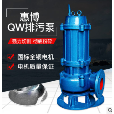 立式排污泵潜水排污泵50QW18-30-3潜水电泵易安装流量大输送远