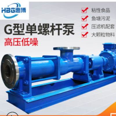 厂家直销G20-1螺杆泵 铸铁不锈钢螺杆泵_泥浆浓浆污水污泥螺杆泵