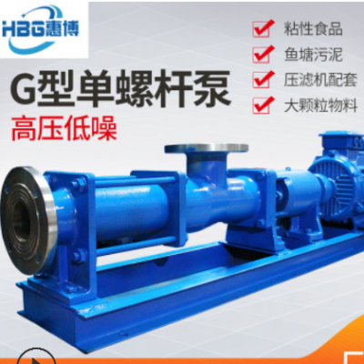 厂家现货批发价 G35-1 G型单螺杆泵 泥浆泵 压浆螺杆泵 永立配套