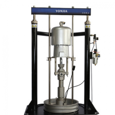 气动压盘泵 黄油泵 高粘度胶泵 双立柱泵 55加仑200升桶泵固瑞克