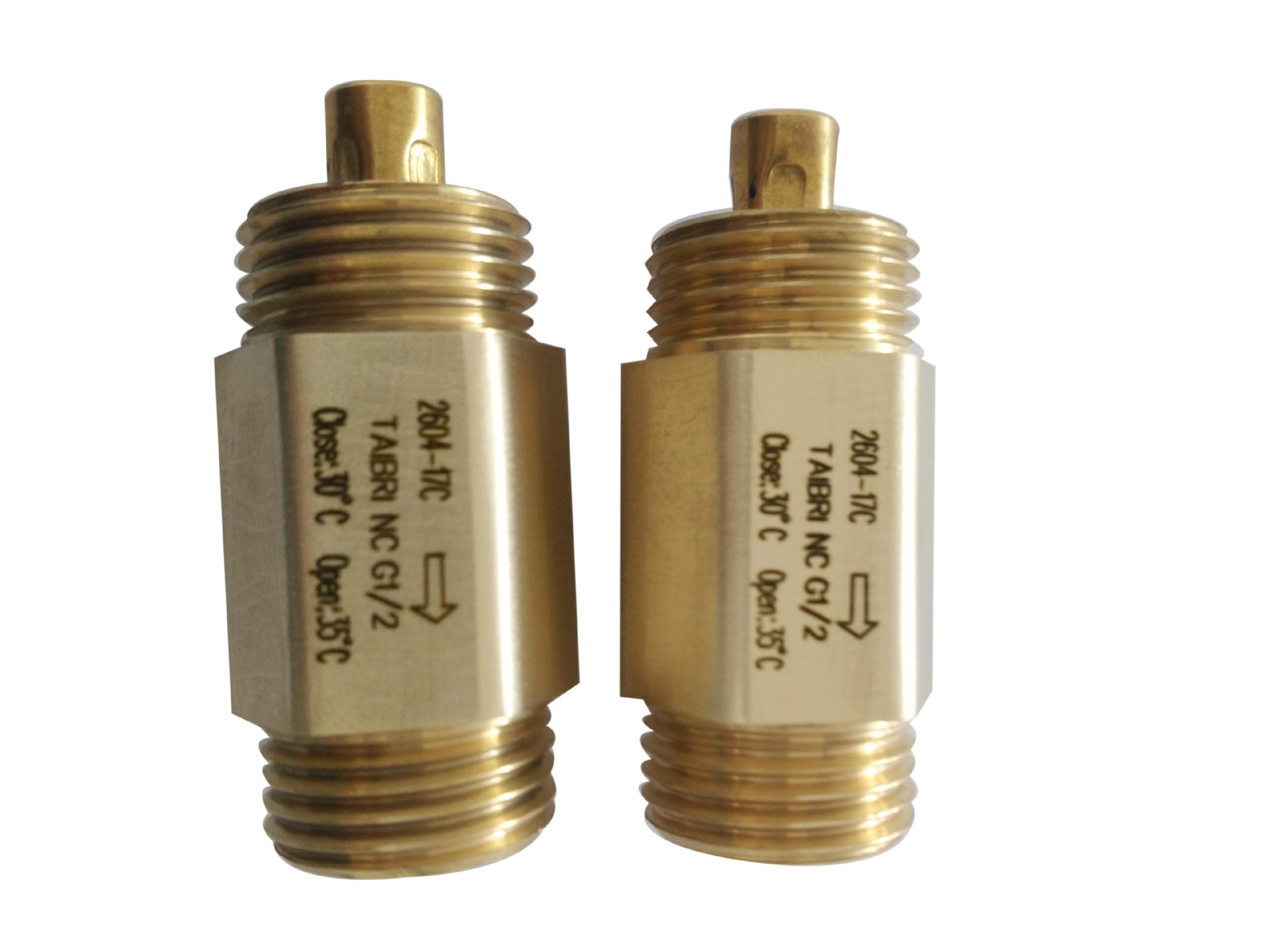 Scald protection valve