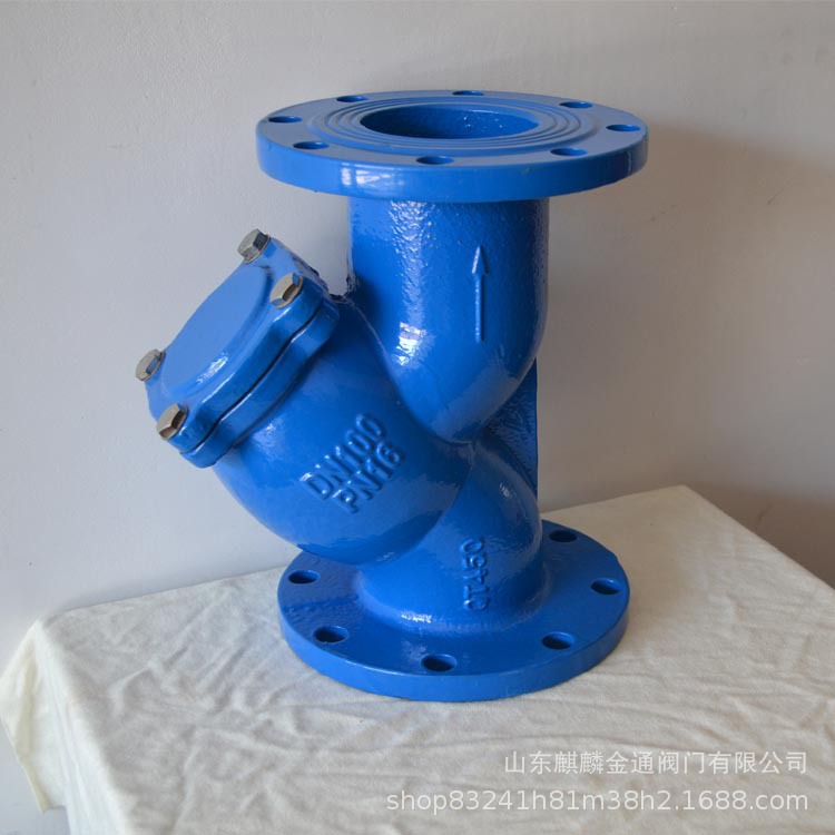 Y型法兰过滤器,法兰过滤器,过滤器,球墨铸铁过滤器