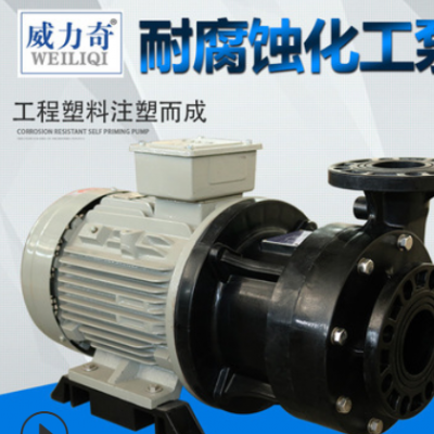 pvdf耐酸防腐化工泵 卸料/加药化工泵 0.75/1.5KW塑料化工泵