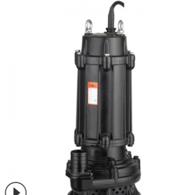 厂家直销WQX高扬程潜污泵220V家用污水泵2寸潜水排污泵380V抽水泵