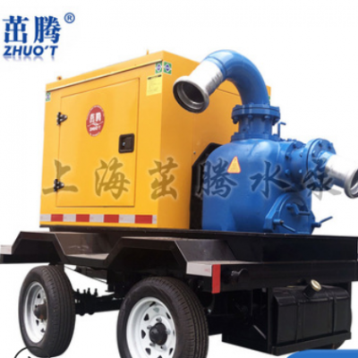 城市道路管道积水排污泵车300立方米柴油机排水泵 6寸8寸10寸水泵