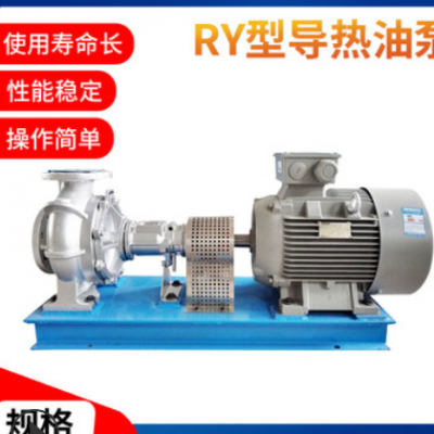 高温泵小型热油泵 RY型导热油泵 耐高温风冷式导热油泵