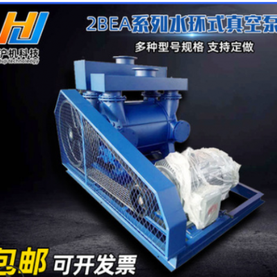 2bea-253水环式真空泵 不锈钢铸铁卧式化工 定制2BE水环式真空泵