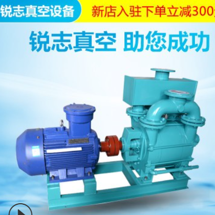 2BE水环真空泵 小型电动卧式抽气泵 耐腐水循环真空泵压缩机设备