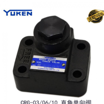 油研液压直角单向阀CRG-03/06/10-04/35/50-50油压直角阀单向阀
