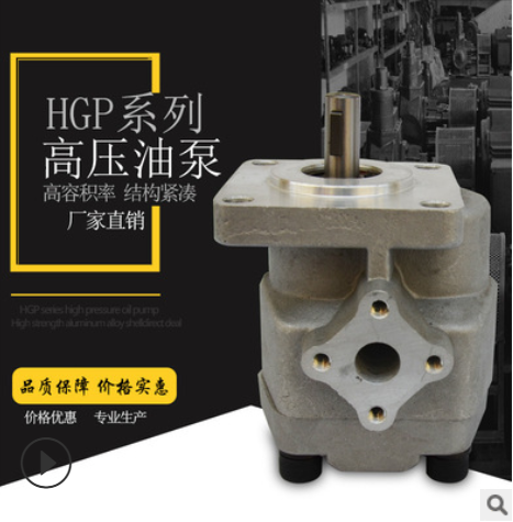 HGP2A电动液压齿轮泵 小型hgp齿轮泵油泵加工