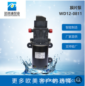 厂家批发 额定电压12v 直流水泵 自吸泵 增压泵 压力泵 隔膜泵