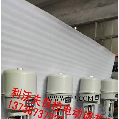 利沃夫自控T948Y-320调节阀 T948Y电动多级高压笼式调节阀 电动高压调节阀