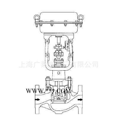 CV-3000系列HTS型气动静小型连接单座调节阀