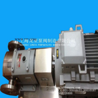 龙亚泵业生产凸轮转子泵 高粘度泵 LQ3A-160定转子制造