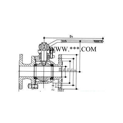 上海申欧通用阀门厂Q41F-25C-DN80手动铸钢法兰式氨用球阀