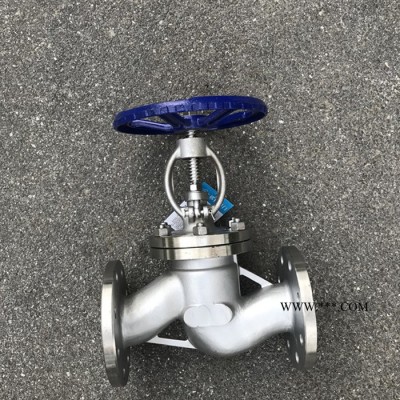 304不锈钢法兰截止阀J41W-16RL保温截止阀