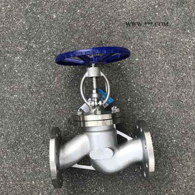 316L不锈钢法兰截止阀J41W-16P蒸汽截止阀