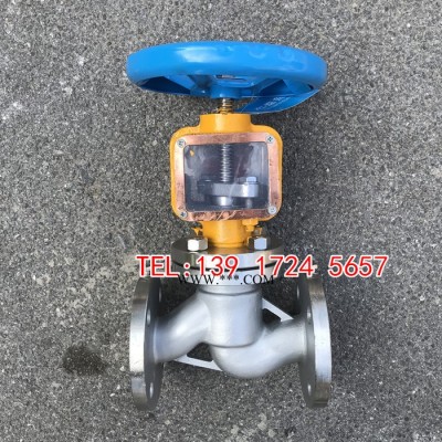 304不锈钢氧气截止阀JY41W-25P气动氧气截止阀
