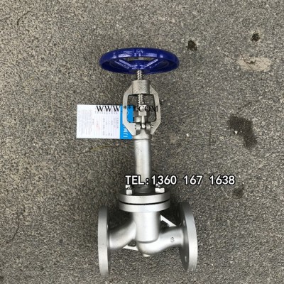 美标低温截止阀DJ41W-25P氧气截止阀