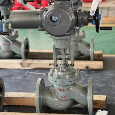 304不锈钢电动截止阀J41H-40C蒸汽电动截止阀