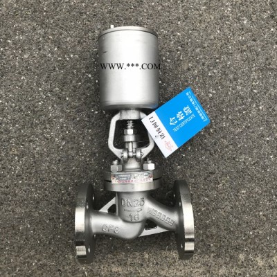 304不锈钢水封截止阀J41W-16P耐高温截止阀