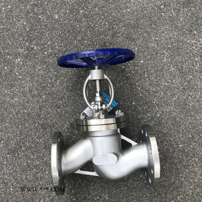 钛法兰截止阀J41W-16RL蒸汽截止阀