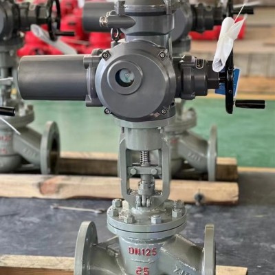 316L不锈钢电动电站截止阀DJ41W-40P蒸汽电动截止阀