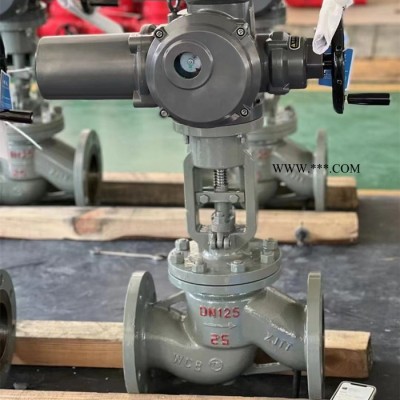 铸钢电动高压截止阀DJ41W-40P导热油截止阀