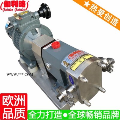 高粘度泵型号 化工容积泵 不锈钢粘度转子泵 晋