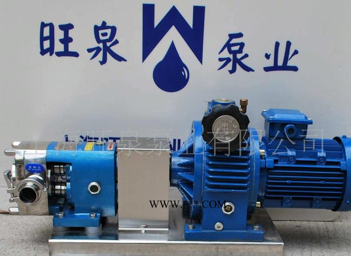 上海旺泉ZB3A-20不锈钢转子泵、三叶泵、药料泵
