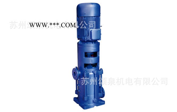 上海凯泉水泵立式多级离心泵KQDL80-20×2-II高扬程泵多级增压泵