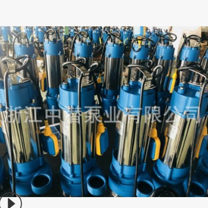 QDX型号 不锈钢套潜水泵 单三相水泵 家用污水泵图2