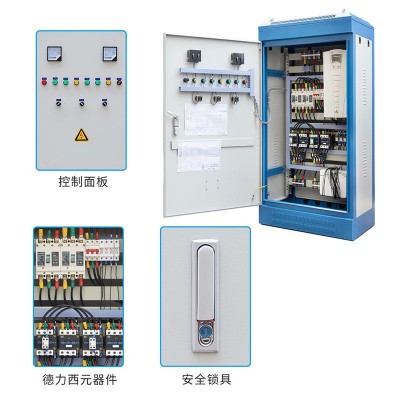 上海泉港ABB变频控制柜排污泵控制柜一用一备液位启动柜