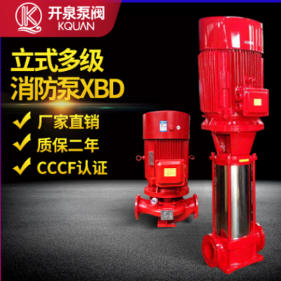 XBD-GDL型立式多级消防泵 单吸多级消防泵 喷淋泵 消火栓泵