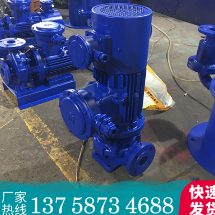 YG立式管道油泵防爆单级离心泵输油泵 铜叶轮汽油煤油柴油管道泵图2