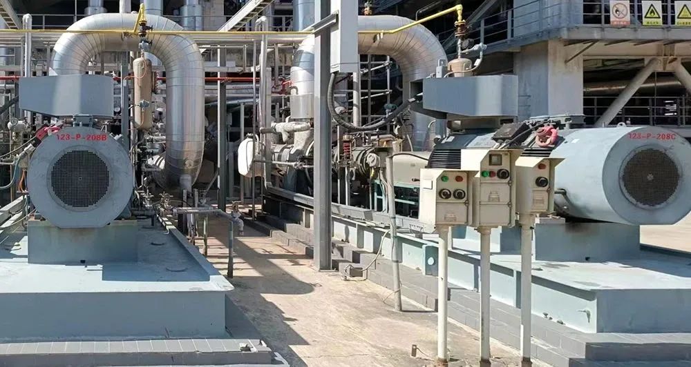克隆集团大轴径进口油浆泵密封国产化改造运行成功