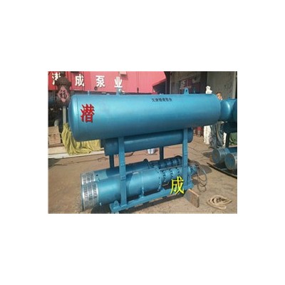河道水库用高扬程浮筒式潜水泵价格-天津漂浮式水泵厂家潜成泵业