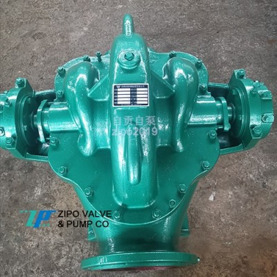 自贡ZS或ZSH大流量中开蜗壳式单级双吸离心泵循环泵清水泵
