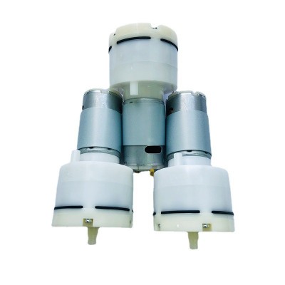 12V电动微型气泵 塑料充气泵 负压抽气泵 真空泵