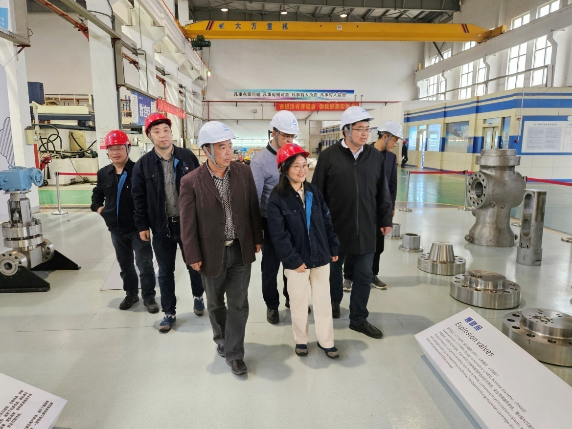中国核工业二三建设有限公司秦山分公司赴中核科技调研交流