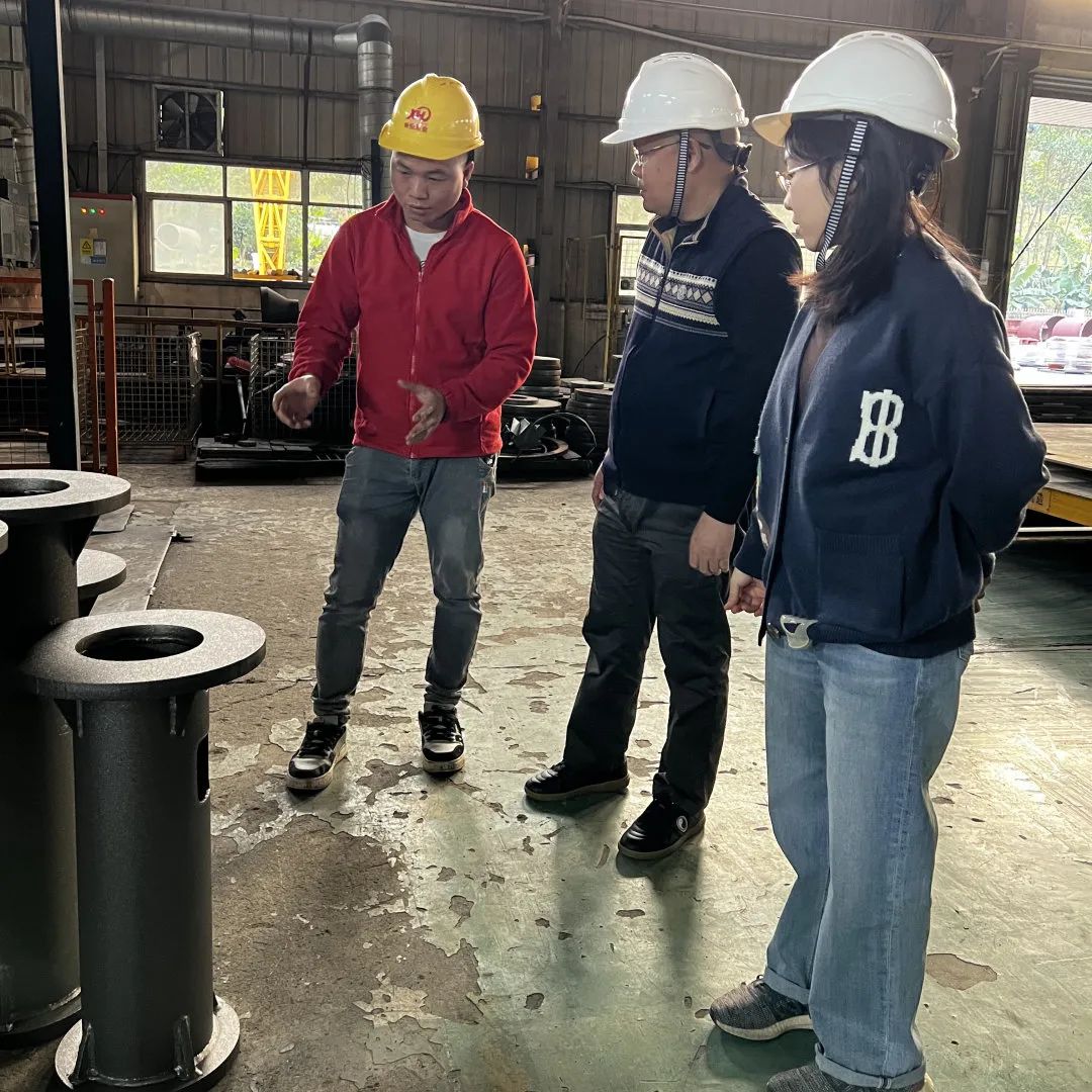 广东省四川资中商会会长罗有富一行莅临昕恒泵业参观指导