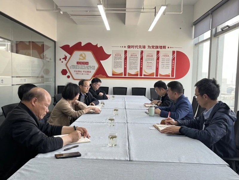 浙江省紧固件行业协会到浙江省模具行业协会座谈交流