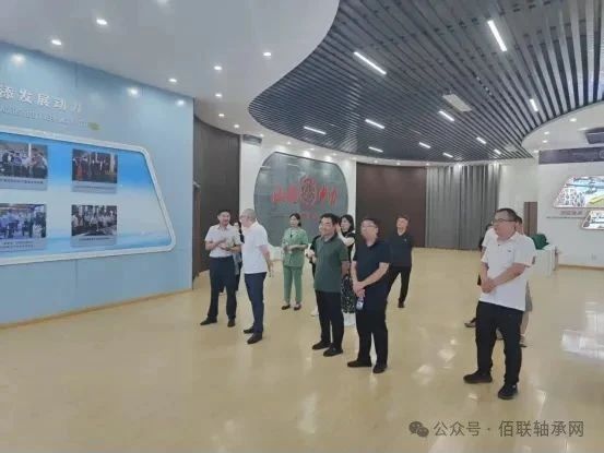 聊城市工信局来烟店调研轴承产业中小企业数字化转型对标情况
